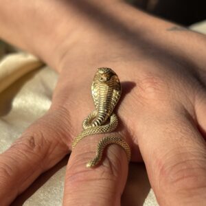 Boho Sneck  Ring