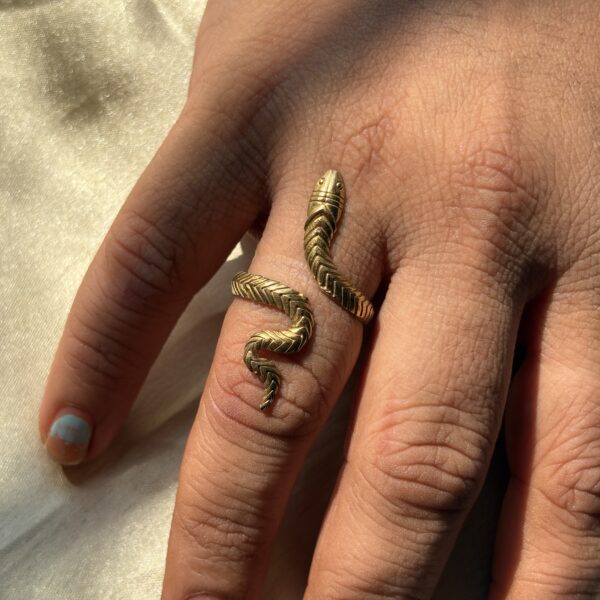 Boho Sneck Ring