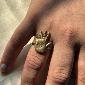 Boho Hamsa Evil Eye  Ring