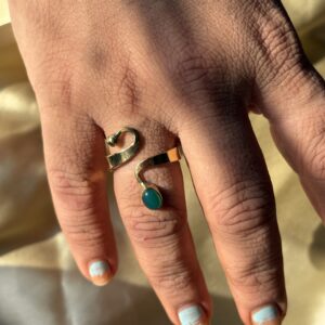 Boho Snake Ring