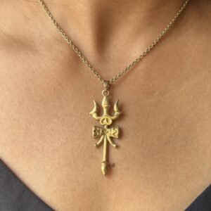 Boho Trisul Pendant