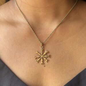 Boho Vegvisir Pendant Small