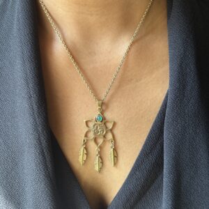 OM Dream Catcher Pendent