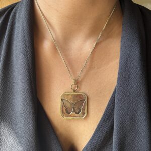 Boho Butterfly Pendant