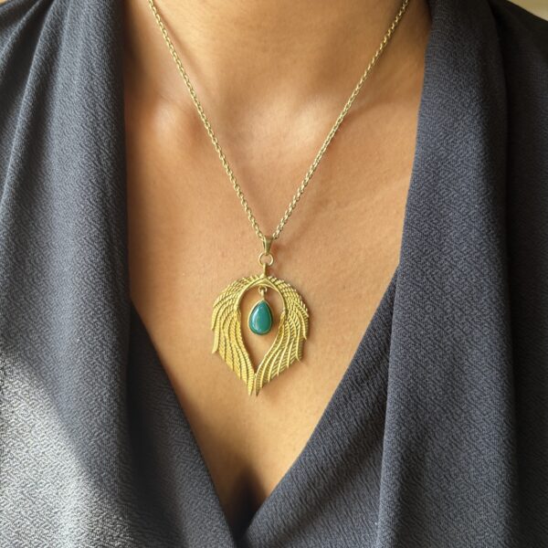 Boho Wing Pendant - Image 2
