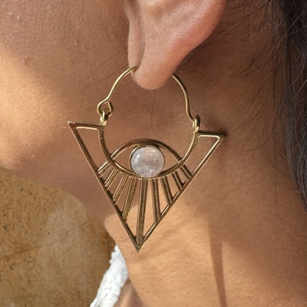 Boho Evil Eye Earring