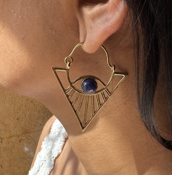 Boho Evil Eye Earring - Image 2