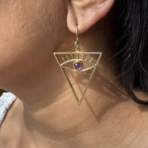 Boho Evil Eye Earring