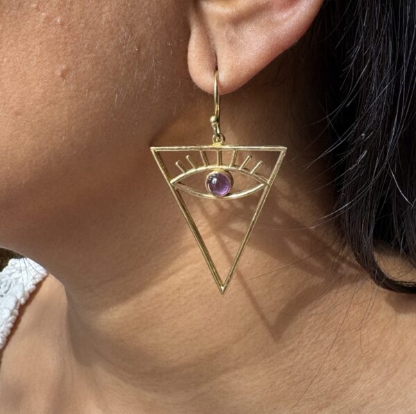 Boho Evil Eye Earring