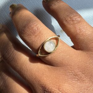 Boho Evil Eye Ring