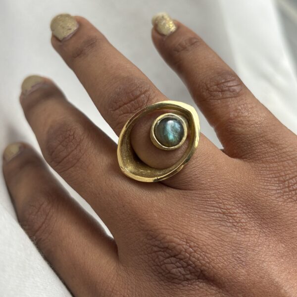 Boho Evil Eye  Ring - Image 2