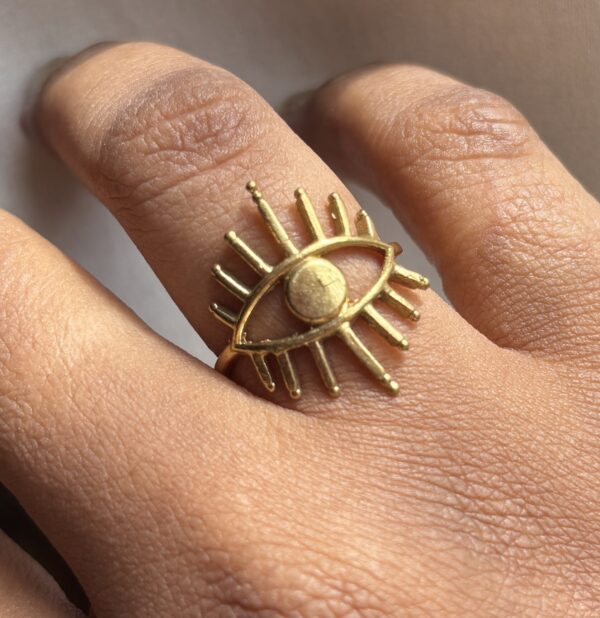 Boho Evil Eye  Ring