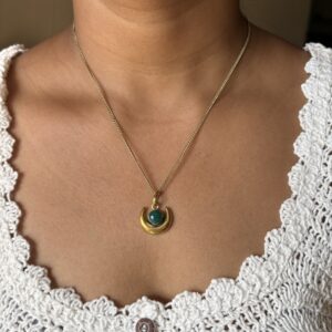 Boho Cerescent Moon Pendant