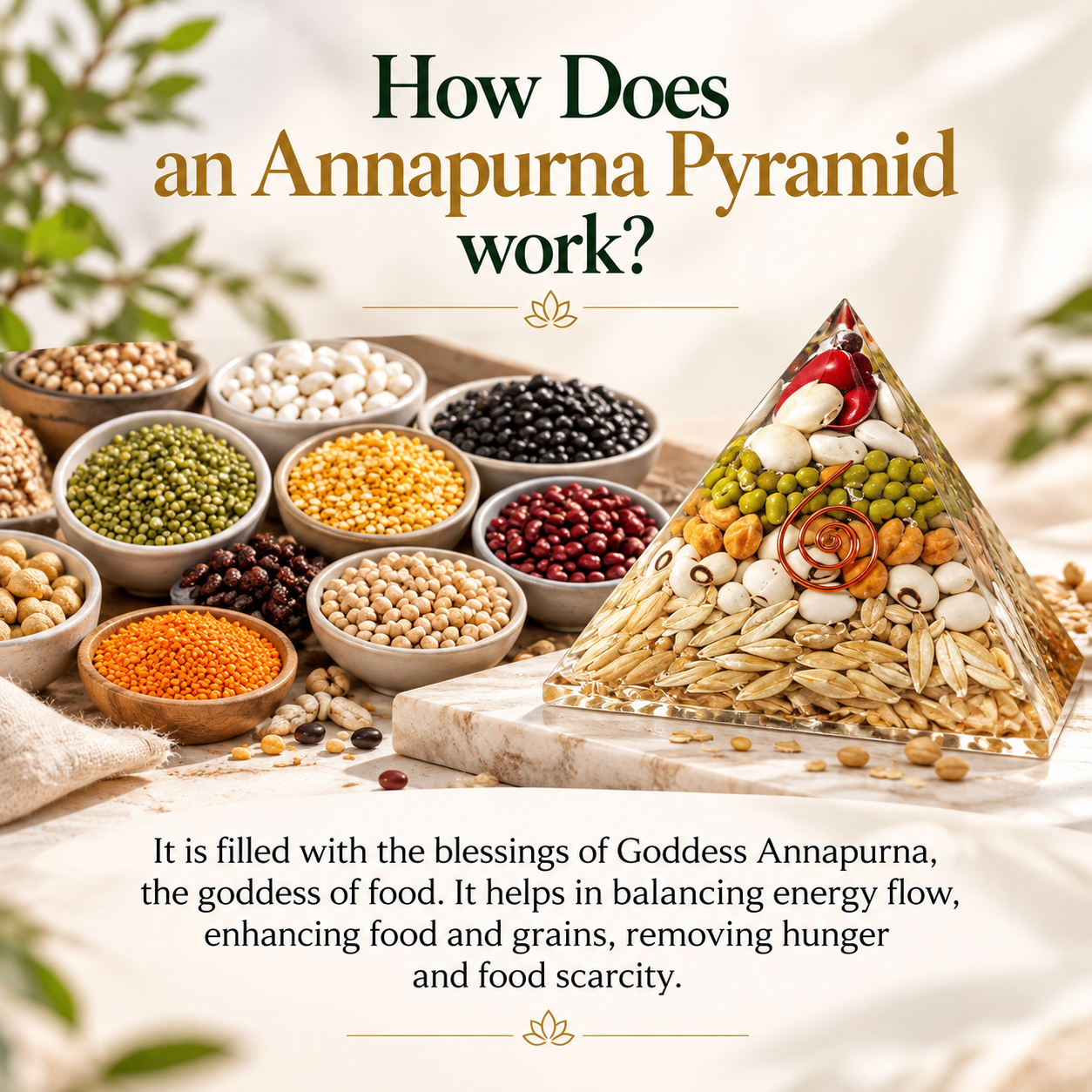 Annapurna Pyramid — For Food Scarcity & Nourishment - Image 3