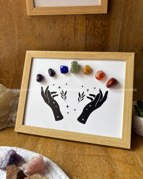 Seven Chakra Boho Decor Wall/ Table Frame