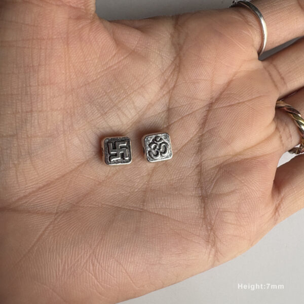 Om swastika charms