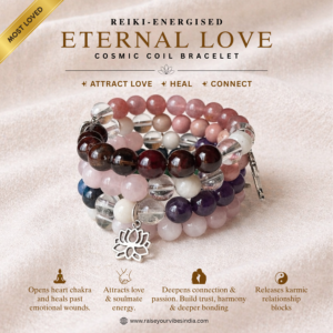 Eternal Love Cosmic Coil Bracelet - Reiki Energsied