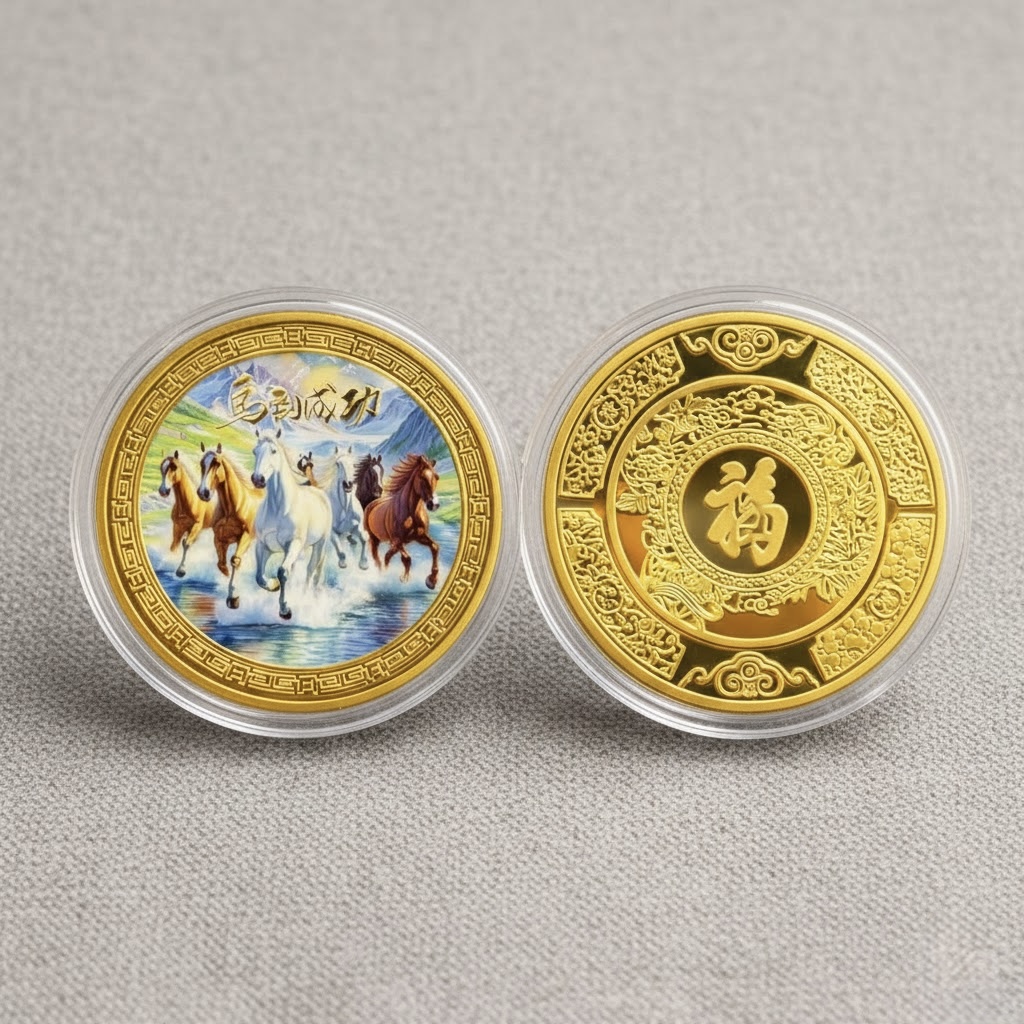 Running 7 Horse Coin