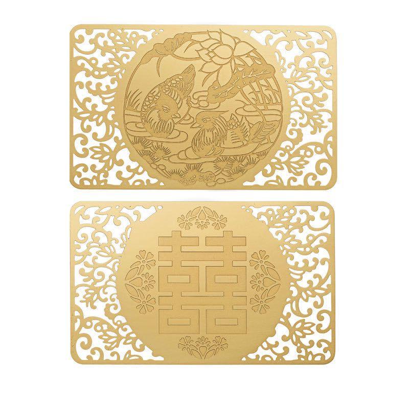 Double Happiness Love & Marriage Card - Image 2