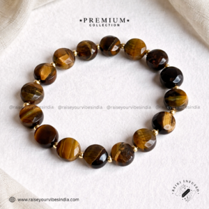 Reiki Energised Tiger Eye - Confidence & Courage