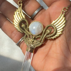 Clearquartz & Moonstone Necklace