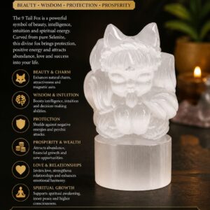 Selenite 9 Tail Fox