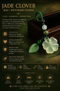 Clover keychain