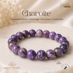 Charoite Bracelet Premium Quality 8-10mm (Product Video ⬇️)