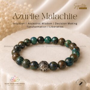 Azurite Malachite Bracelet 8mm - High Quality (Product Video ⬇️)