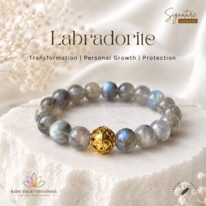 Labradorite Bracelet 8-10mm High Quality Full Flash (Product Video ⬇️)