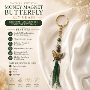 Butterfly Money Keychain