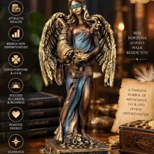 Goddess Fortuna Poly Resin Statue Size 7 inches