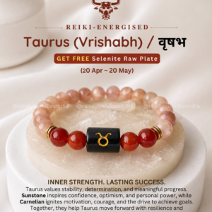 Energized TAURUS ♉ / Vrishabh (वृषभ) Rashi - (April 20-May 20) Bracelet