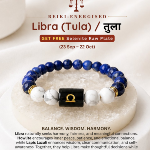 Energized LIBRA ♎ / Tula (तुला) Rashi- (Sep 23 - Oct 22) Bracelet