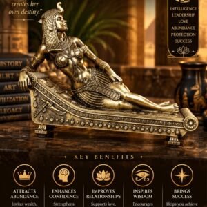 Cleopatra - Poly Resin - 8inch Width